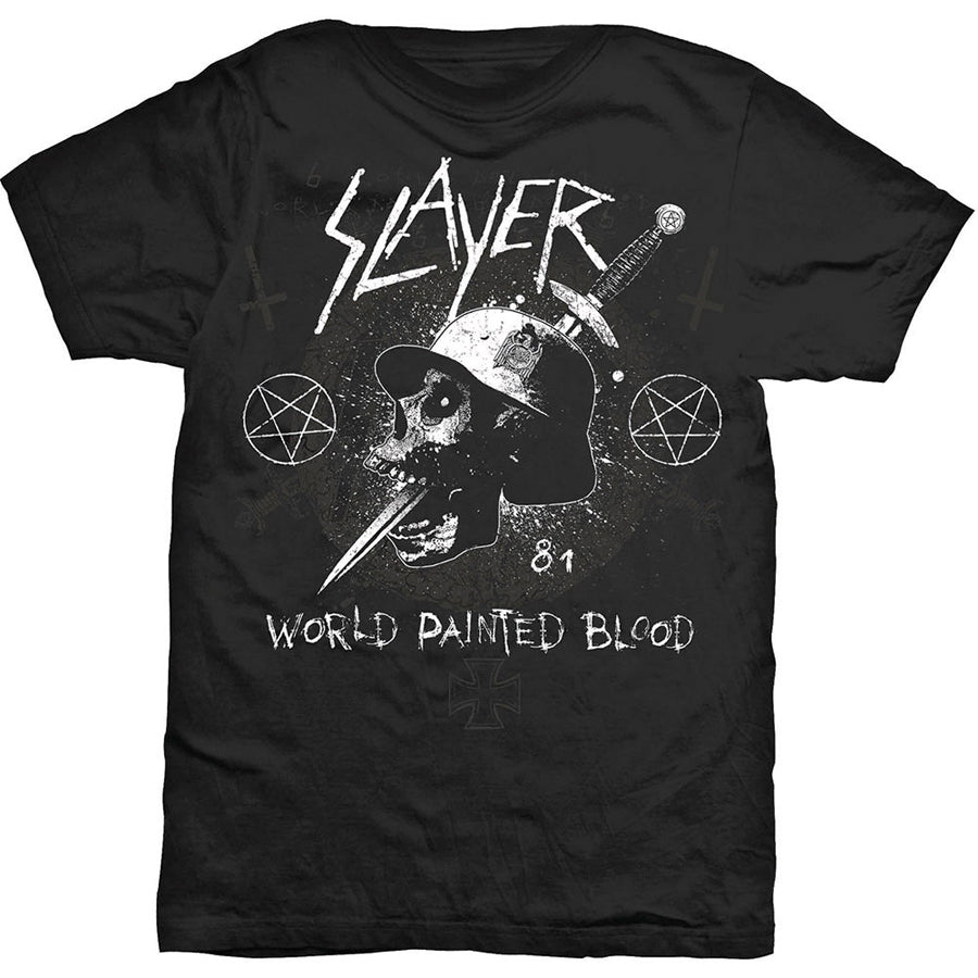 Slayer - Dagger Skull - Black t-shirt