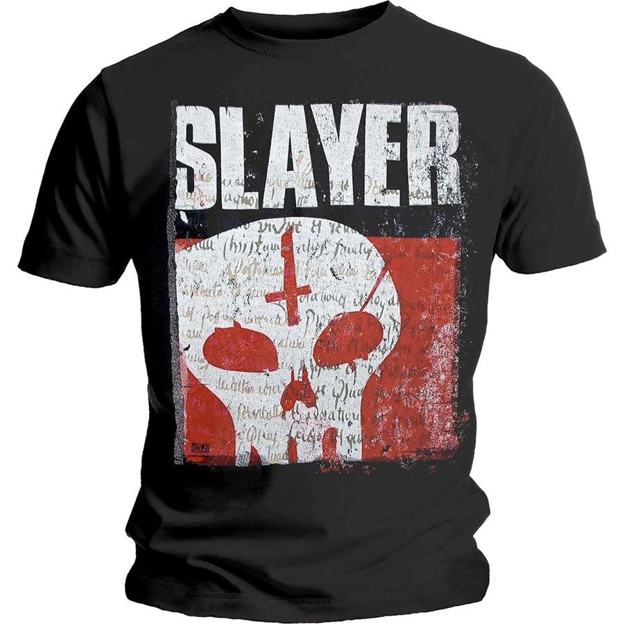 Slayer - Undisputed Attitude Skull - Black t-shirt