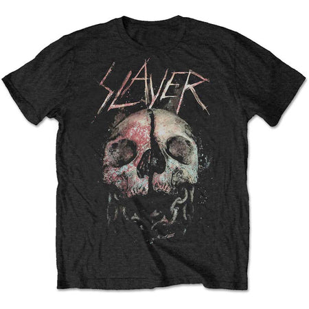 Slayer - Cleaved Skull - Black t-shirt