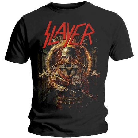 Slayer - Hard Cover Comic Book - Black t-shirt