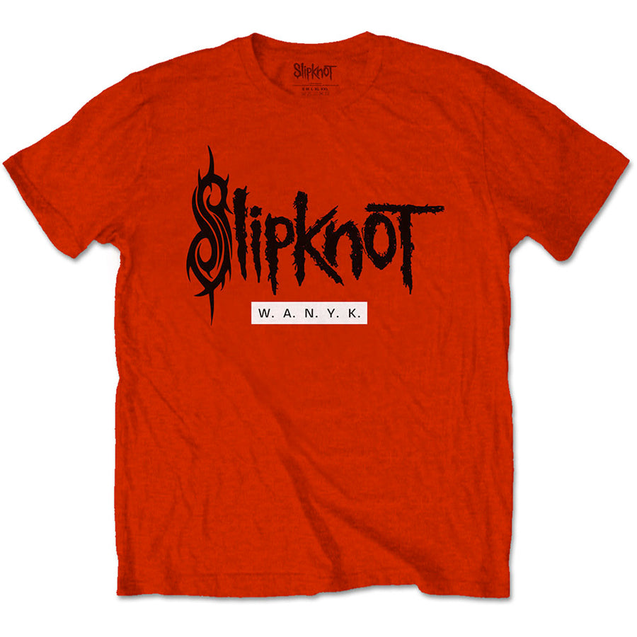 Slipknot - WANYK - Red t-shirt