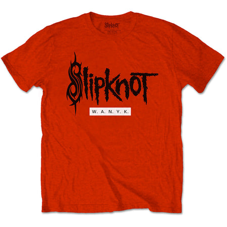 Slipknot - WANYK - Red t-shirt