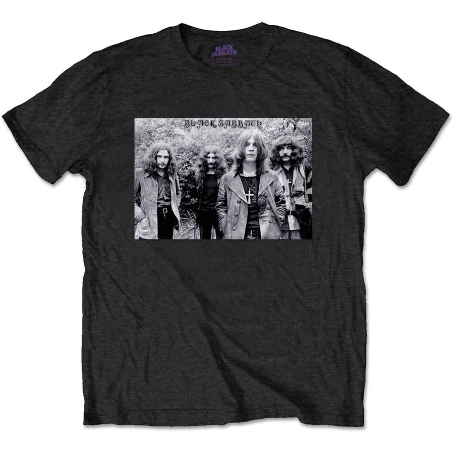 Black Sabbath. - Group Shot - Black t-shirt