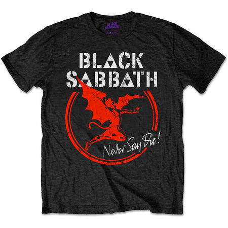 Black Sabbath - Never Say Die  - Black t-shirt