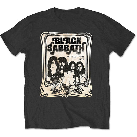 Black Sabbath - World Tour 1978  - Black t-shirt