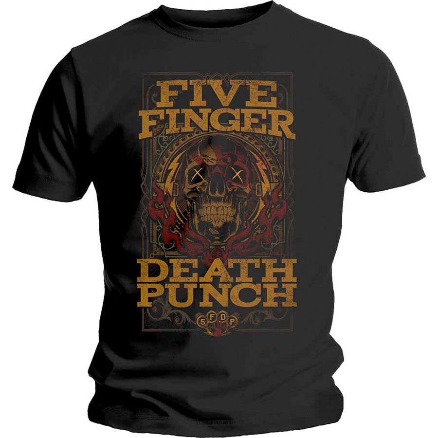 Five Finger Death Punch - Wanted - Black t-shirt