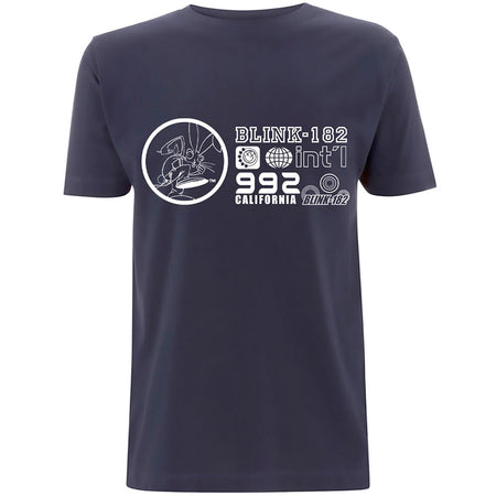 Blink 182 - International - Navy Blue T-shirt