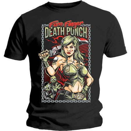 Five Finger Death Punch - Assassin - Black t-shirt