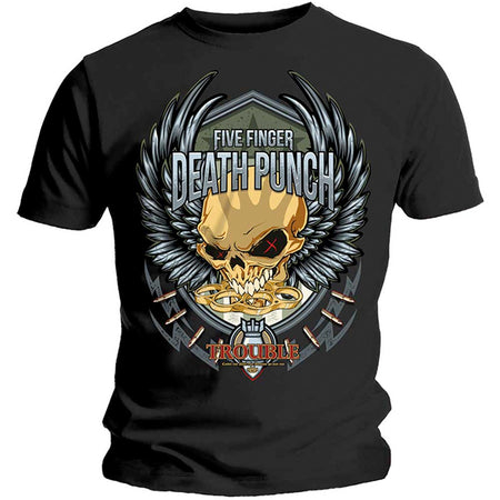 Five Finger Death Punch - Trouble - Black t-shirt