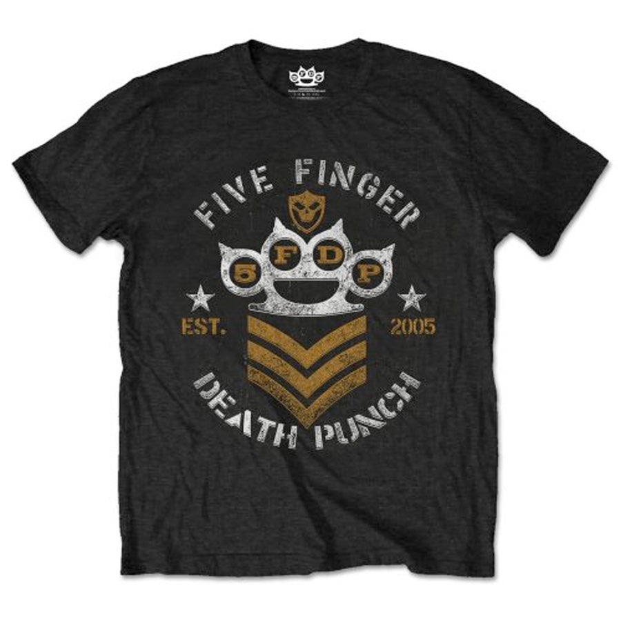 Five Finger Death Punch - Chevron - Black t-shirt