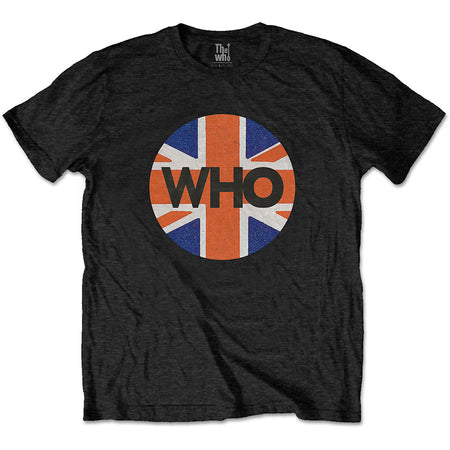 The Who - Target Circle - Black T-shirt