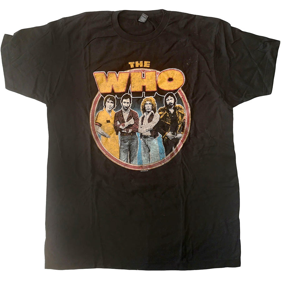 The Who - Band Circle - Black T-shirt