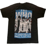 The Who - The Goldhawk Club 1965 - Black T-shirt