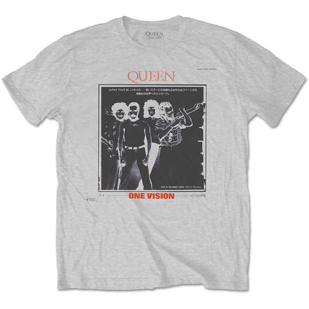 Queen - Japan Tour 85 - Grey  t-shirt