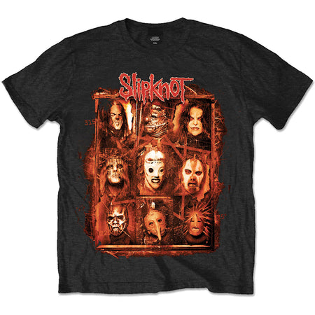 Slipknot - Rusty Mask - Black t-shirt