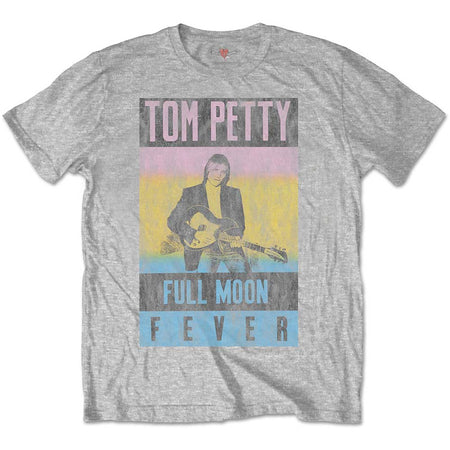 Tom Petty - Full Moon Fever - Grey T-shirt