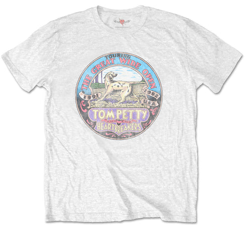 Tom Petty - The Great Wide Open - White  T-shirt