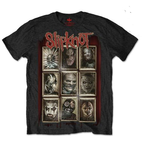 Slipknot - New Masks. - Black t-shirt