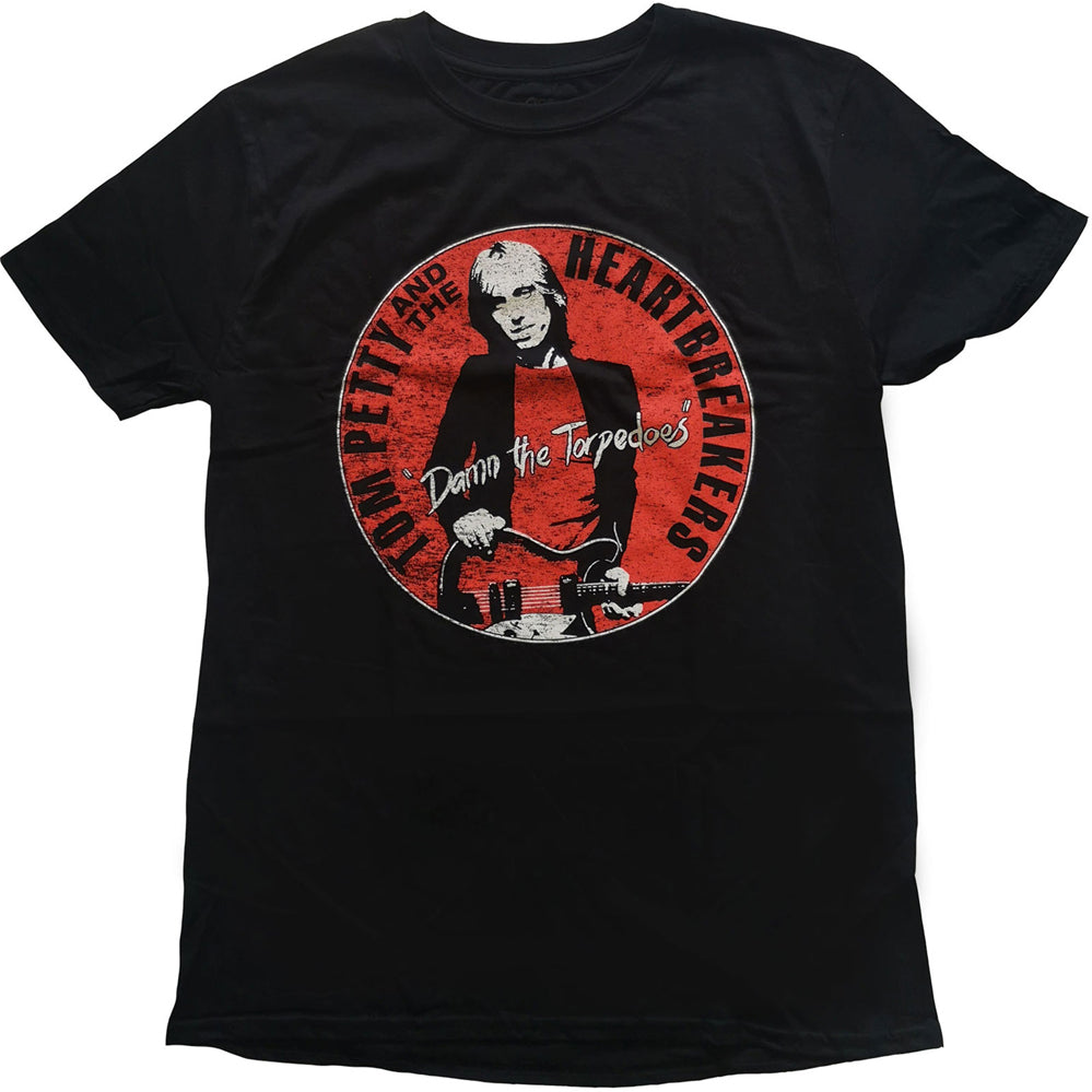 Tom Petty - Damn The Torpedoes - Black T-shirt