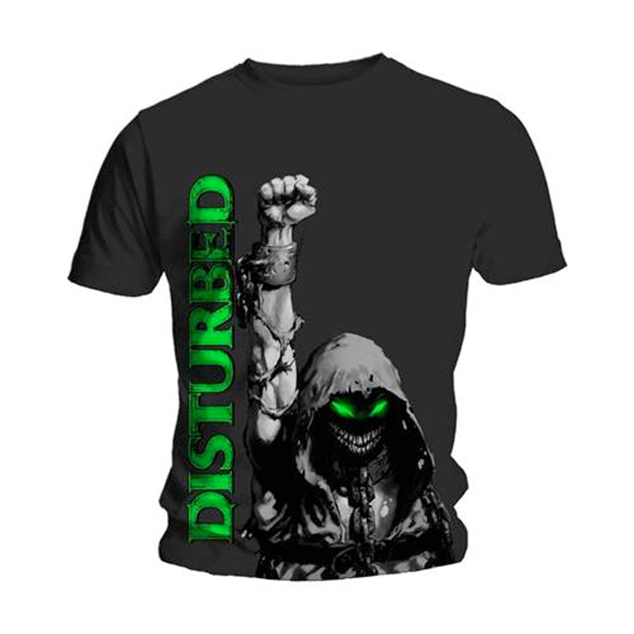 Disturbed - Up Your Fist-Green Eyes - Black t-shirt