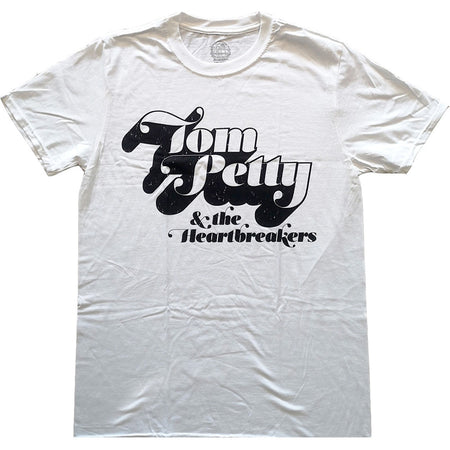 Tom Petty - Logo - White T-shirt