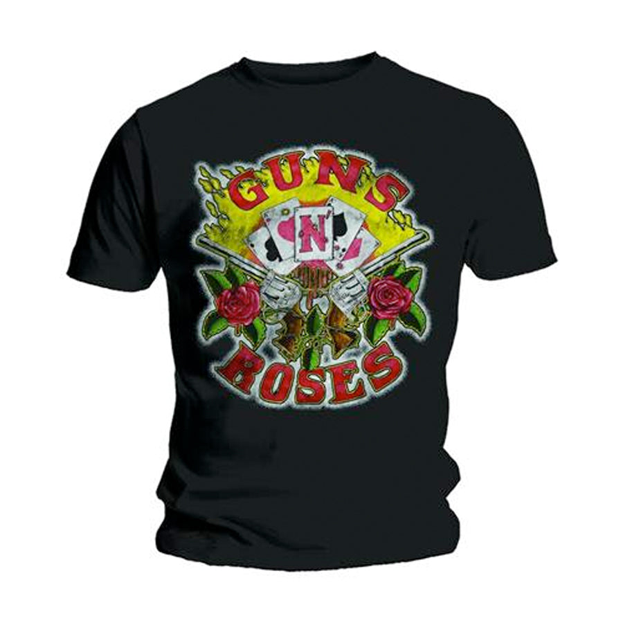 Guns N Roses - Cards-Version 2 - Black t-shirt