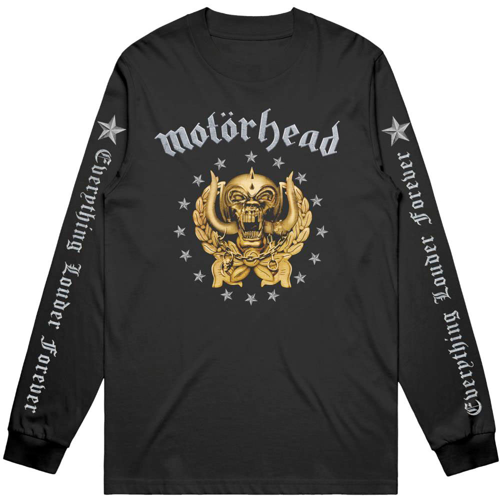 Motorhead - Everything Louder Forever with sleeveprint - Longsleeve Black t-shirt