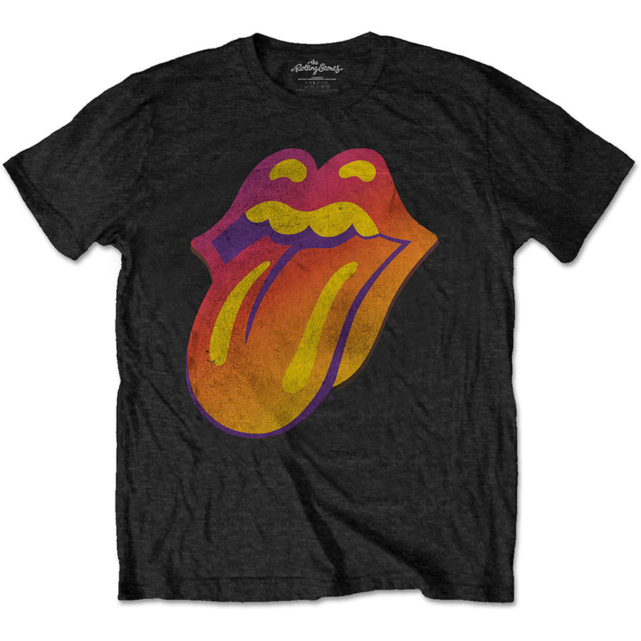 The Rolling Stones - Ghost Town Distressed - Black  T-shirt