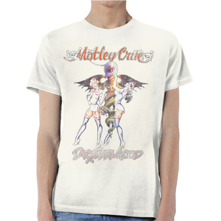 Motley Crue - Dr Feelgood Vintage - Sand t-shirt