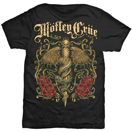 Motley Crue - Exquisite Dagger - Black t-shirt