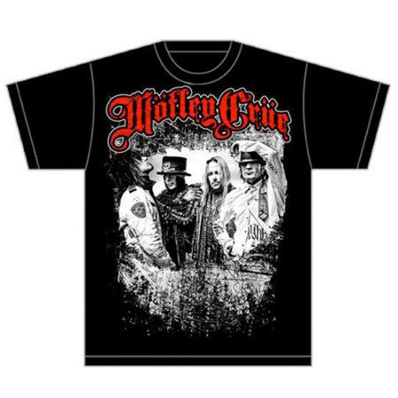 Motley Crue - Greatest Hits Band Shot - Black t-shirt
