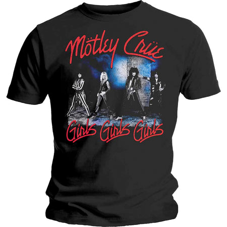 Motley Crue - Smokey Street - Black t-shirt