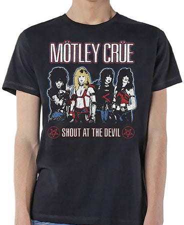 Motley Crue - Shout At The Devil - Black t-shirt