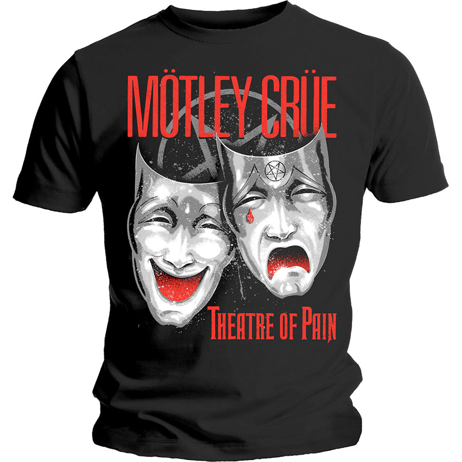 Motley Crue - Theatre Of Pain Cry - Black t-shirt