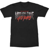 Motley Crue - 40 Years - Black t-shirt