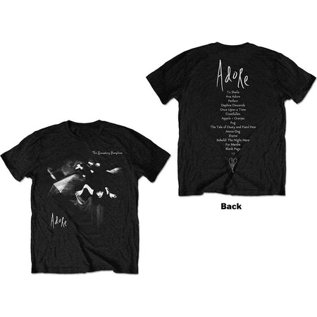 Smashing Pumpkins - Adore with Tracklist Backprint - Black t-shirt