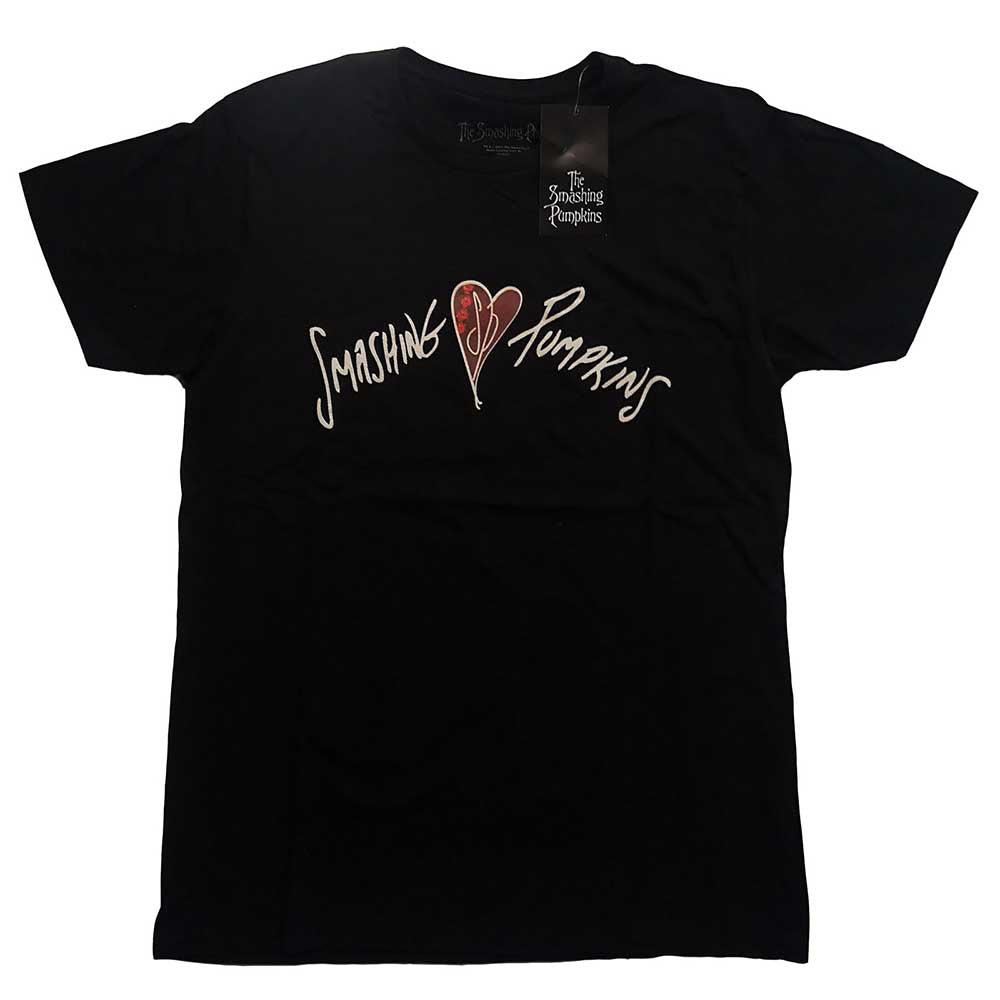 Smashing Pumpkins - Gish Heart - Black t-shirt