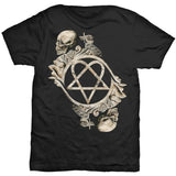 HIM - Bone Sculpture - Black t-shirt