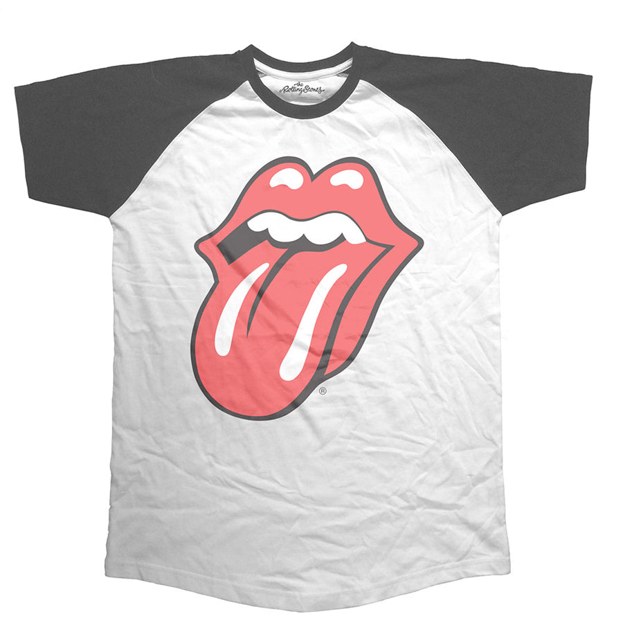 The Rolling Stones - Classic Tongue - Raglan Baseball Jersey  T-shirt