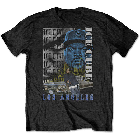 Ice Cube - Los Angeles - Black  T-shirt