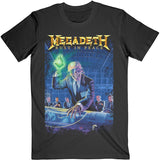 Megadeth - Rust In Peace-30th Anniversary Back Print  - Black t-shirt