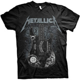 Metallica - Hammett Ouija Guitar - Black t-shirt