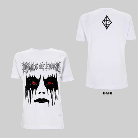 Cradle Of Filth - Dani Make Up - White t-shirt