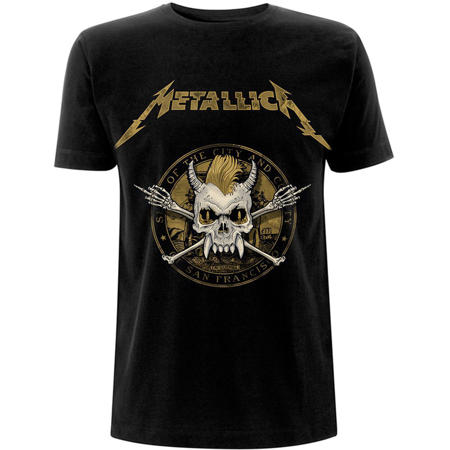 Metallica - Scary Guy Seal - Black t-shirt