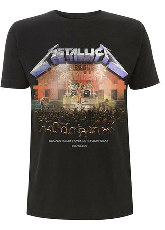 Metallica - Stockholm 86 - Black t-shirt