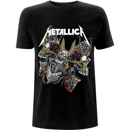 Metallica - Skull Moth - Black t-shirt