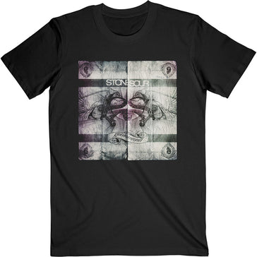 Stone Sour - Audio Secrecy Square with Backprint - Black t-shirt