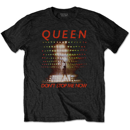 Queen - Don't Stop Me Now - Black  t-shirt