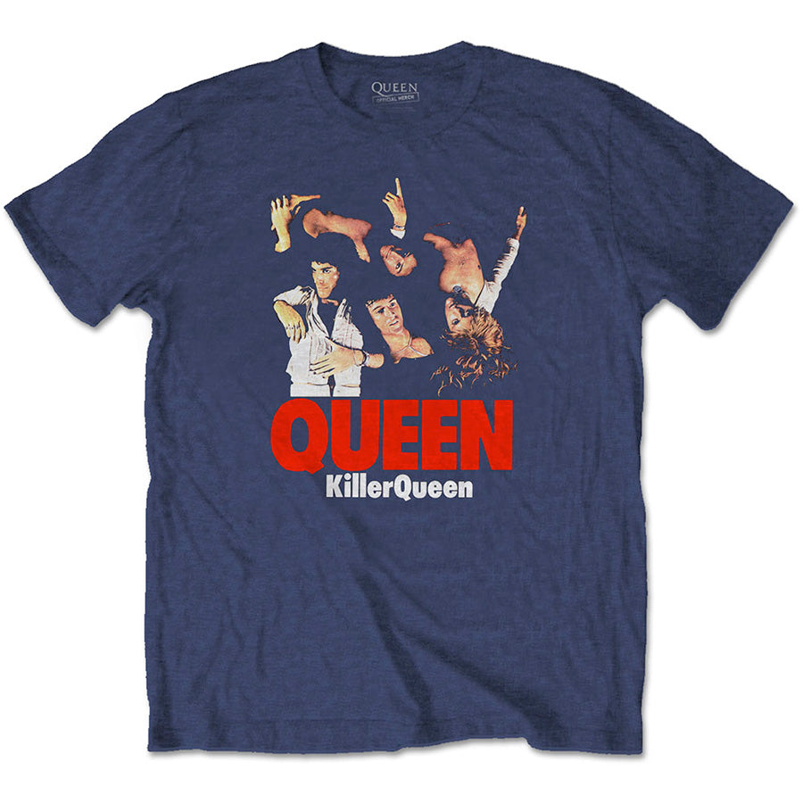Queen - Killer Queen - Navy Blue  t-shirt
