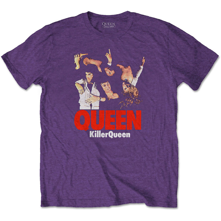 Queen - Killer Queen - Purple  t-shirt